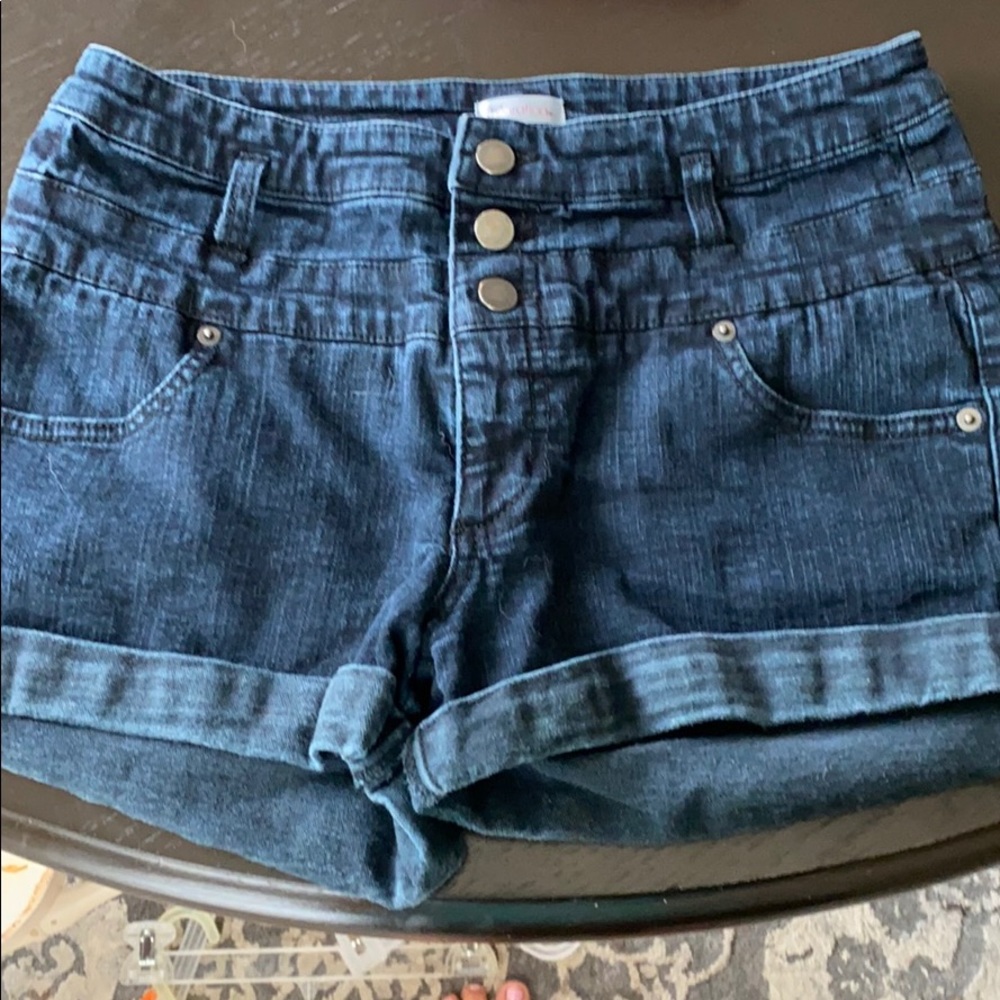 Xhilaration high waisted jean shorts!